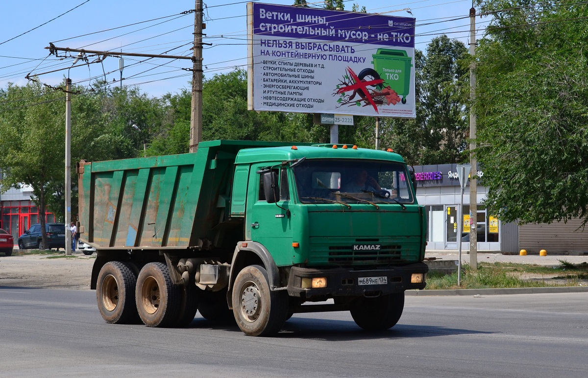 Волгоградская область, № М 689 НЕ 134 — КамАЗ-65115-01 [65115A]