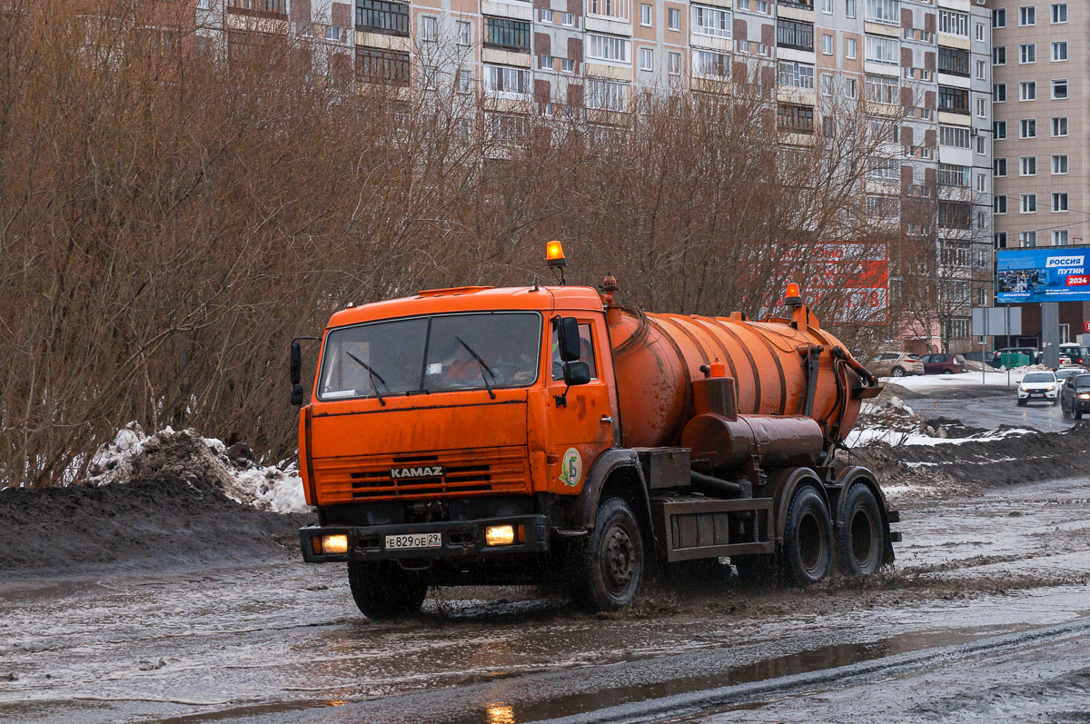 Архангельская область, № Е 829 ОЕ 29 — КамАЗ-53215-15 [53215R]