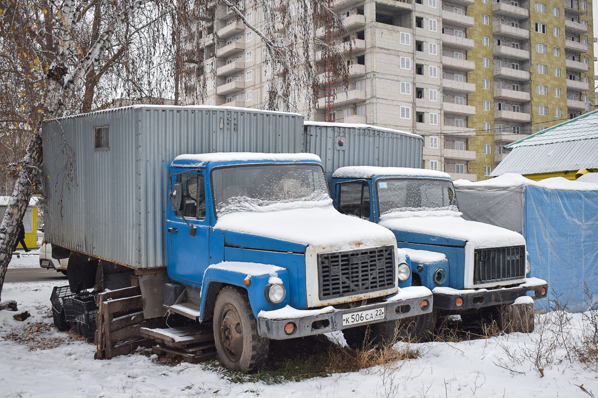 Алтайский край, № К 506 СА 22 — ГАЗ-33073