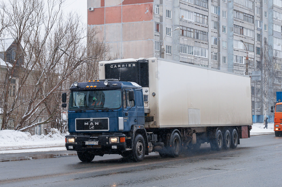 Санкт-Петербург, № У 203 ОР 78 — MAN F90 19.372