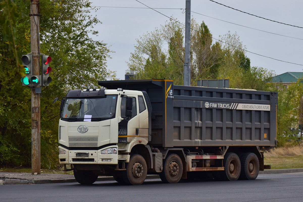 Волгоградская область, № К 085 ХО 134 — FAW J6 CA3310