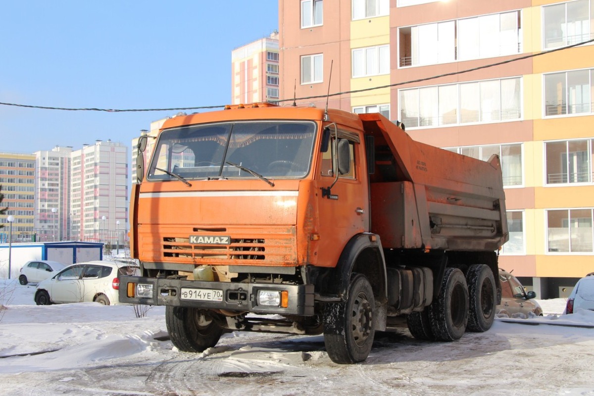 Томская область, № В 914 УЕ 70 — КамАЗ-55111-15 [55111R]