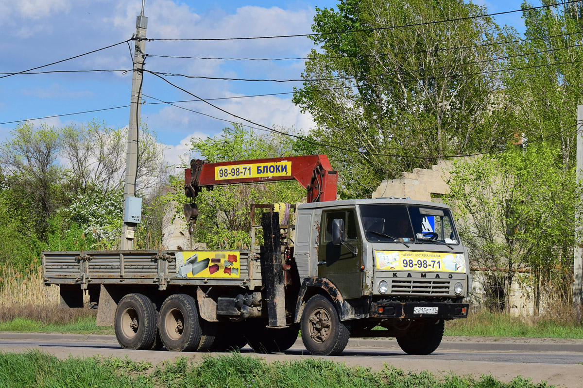 Волгоградская область, № С 815 ЕТ 34 — КамАЗ-53212