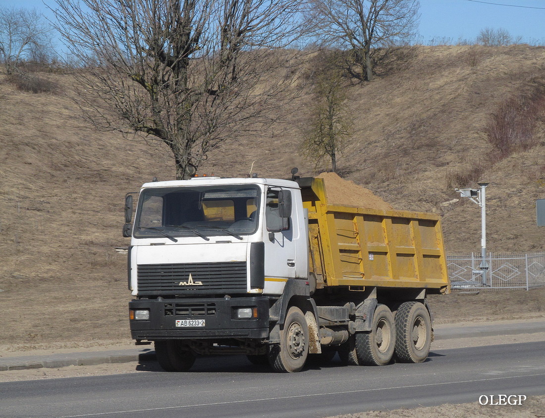 Витебская область, № АВ 6233-2 — МАЗ-6501 (общая модель)