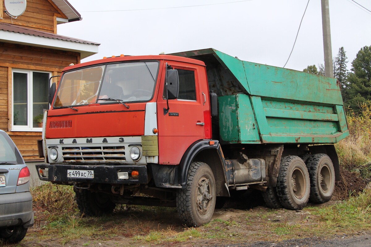 Томская область, № Е 499 АС 70 — КамАЗ-55111 [551110]