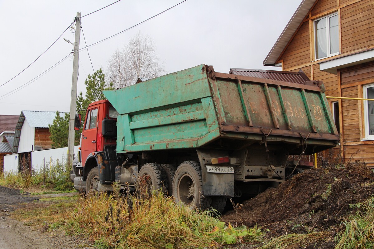 Томская область, № Е 499 АС 70 — КамАЗ-55111 [551110]