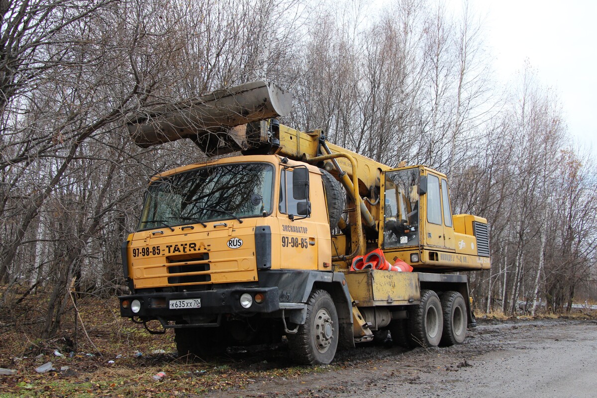 Томская область, № К 635 ХХ 70 — Tatra 815-21EP11