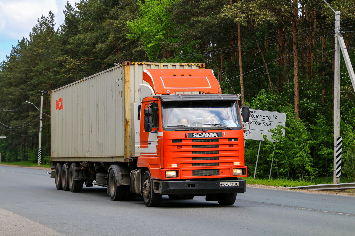 Санкт-Петербург, № Р 078 АТ 98 — Scania (III) R113H