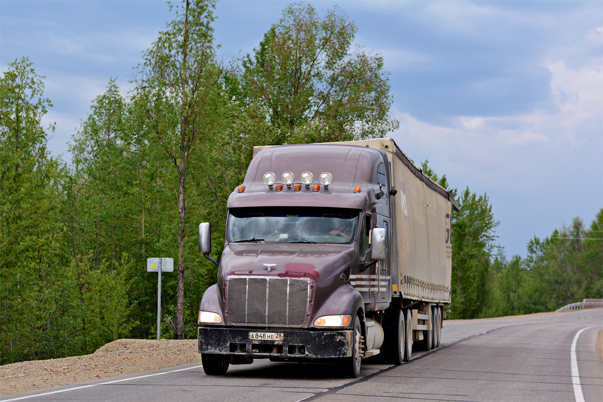 Амурская область, № А 848 НЕ 28 — Peterbilt 387