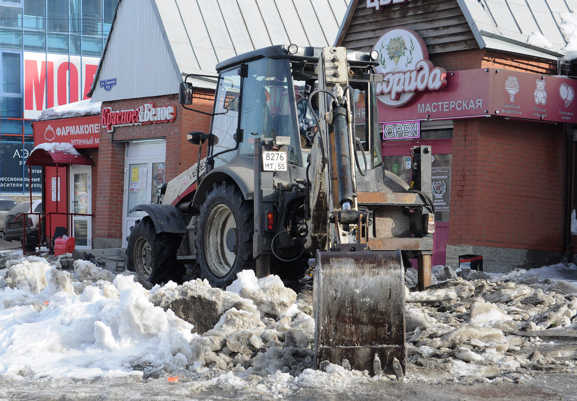 Омская область, № 8276 МТ 55 — Terex (общая модель)