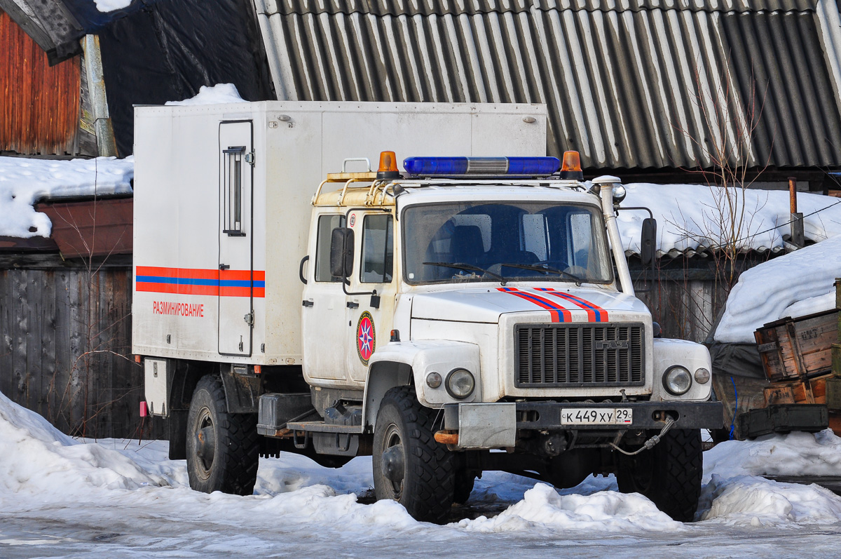 Архангельская область, № К 449 ХУ 29 — ГАЗ-33081 «Садко»