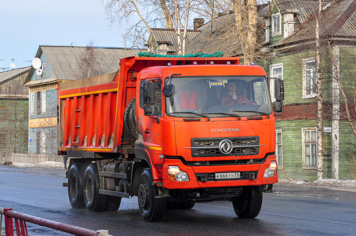 Архангельская область, № К 666 ТУ 29 — Dongfeng KC DFL3251A1