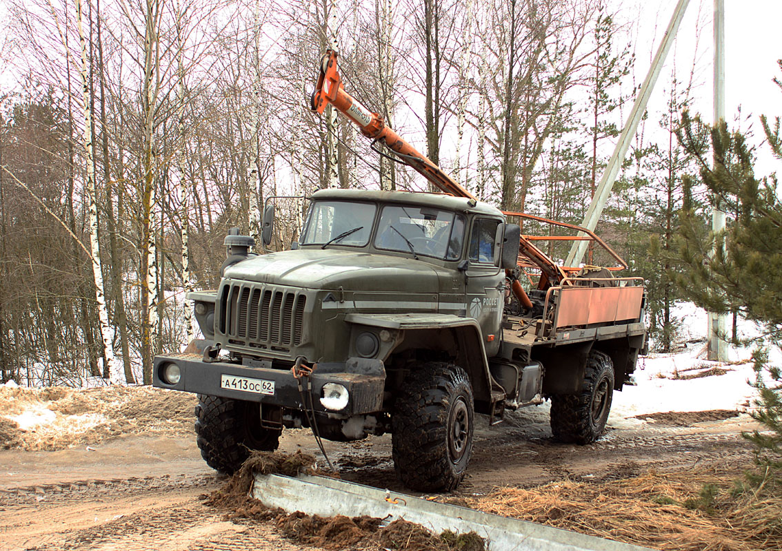 Рязанская область, № А 413 ОС 62 — Урал-43206-41