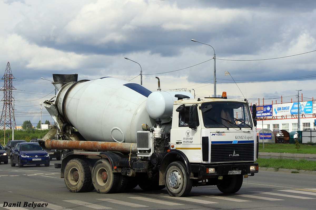 Челябинская область, № О 936 ОТ 174 — МАЗ-5516A5