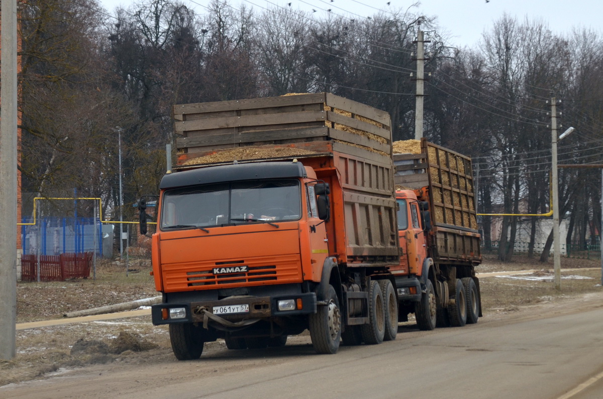 Орловская область, № У 061 УТ 57 — КамАЗ-53229-15 [53229R]