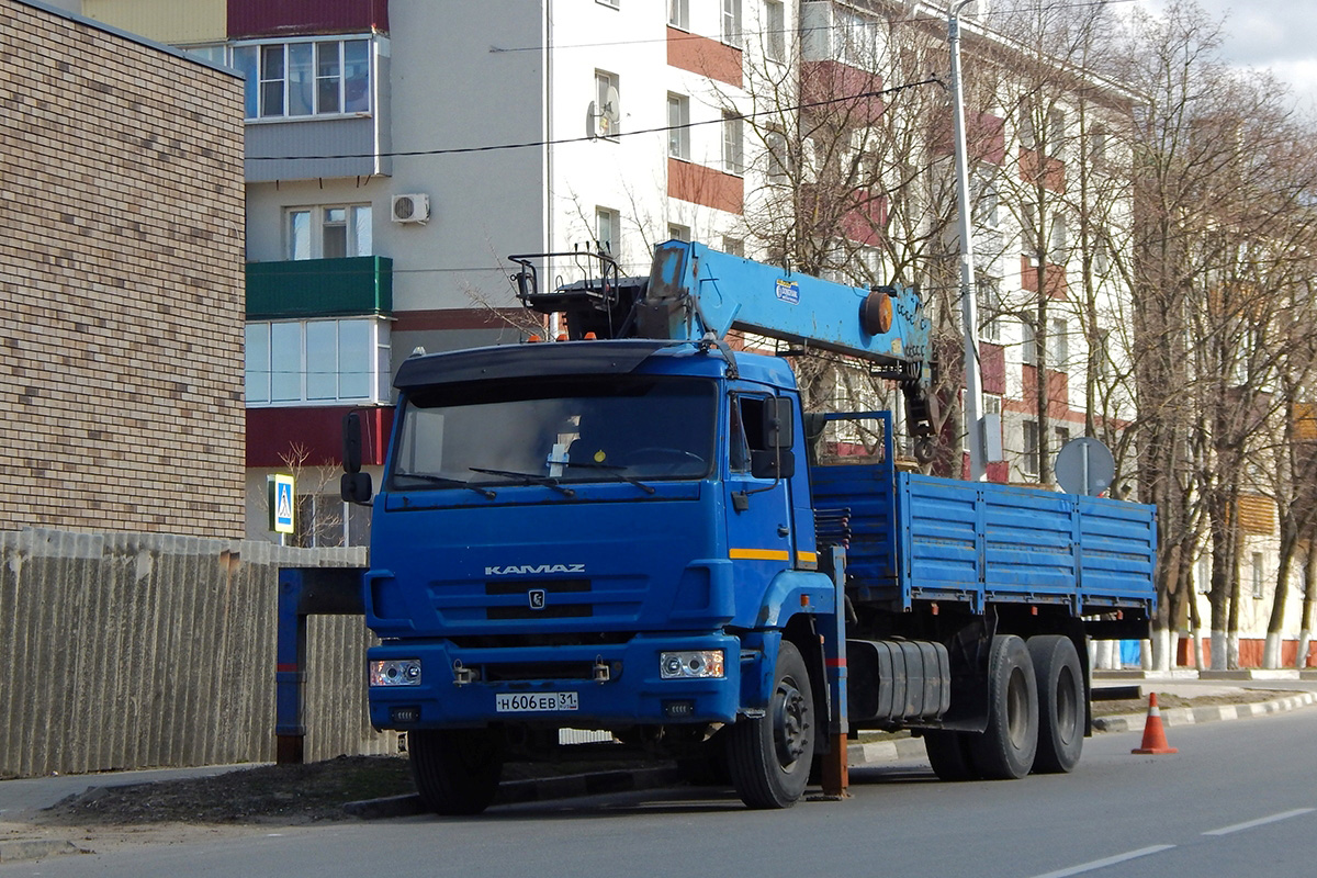 Белгородская область, № Н 606 ЕВ 31 — КамАЗ-65117 (общая модель)