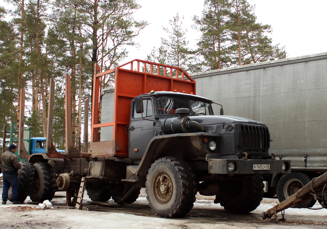 Рязанская область, № Р 145 СР 62 — Урал-4320-60