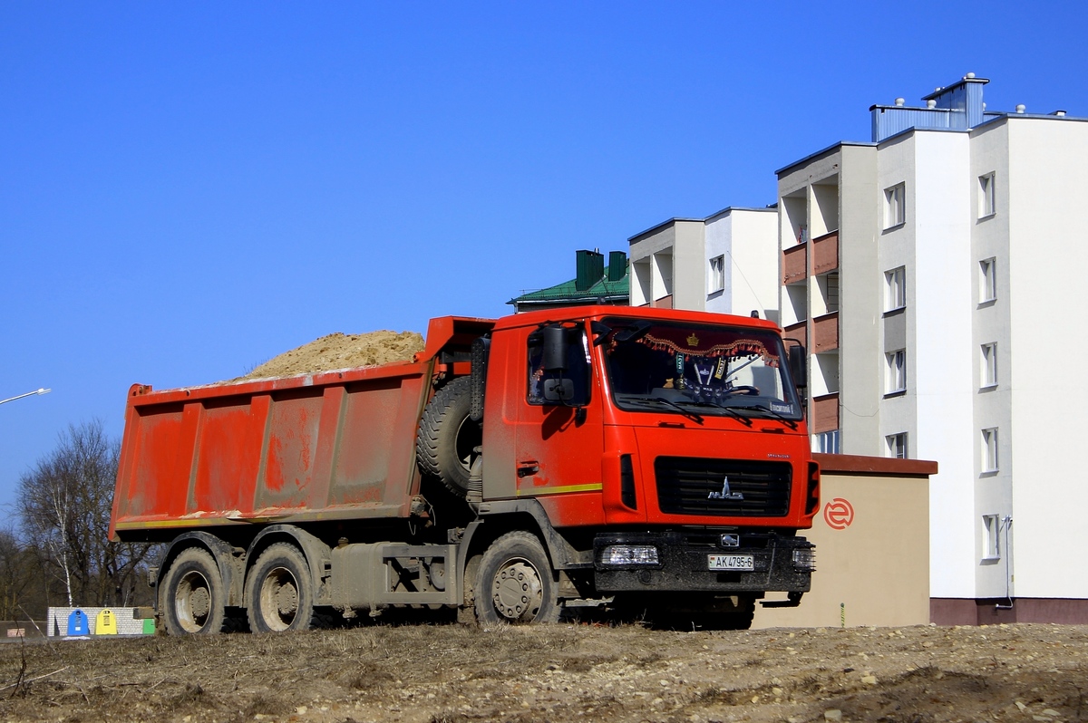 Могилёвская область, № АК 4795-6 — МАЗ-6501 (общая модель)