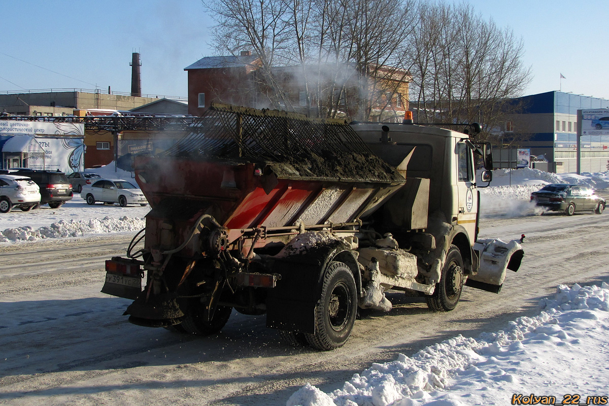 Алтайский край, № У 391 УС 22 — МАЗ-5337A2