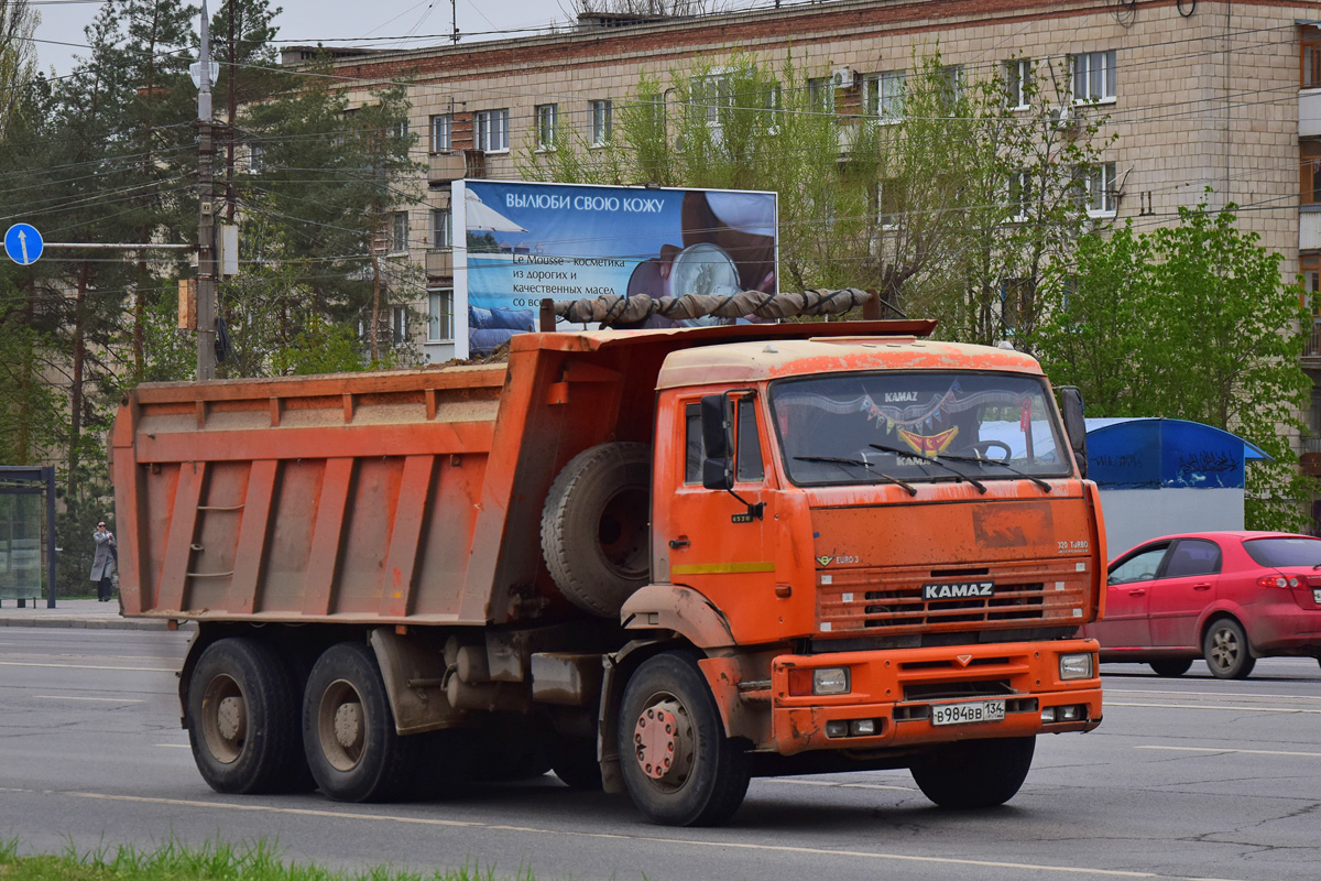 Волгоградская область, № В 984 ВВ 134 — КамАЗ-6520 [652000]