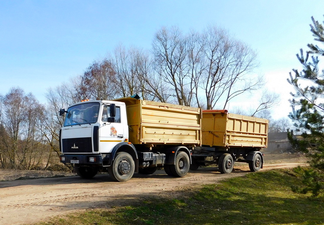 Гродненская область, № AK 9338-4 — МАЗ-5551 (общая модель)