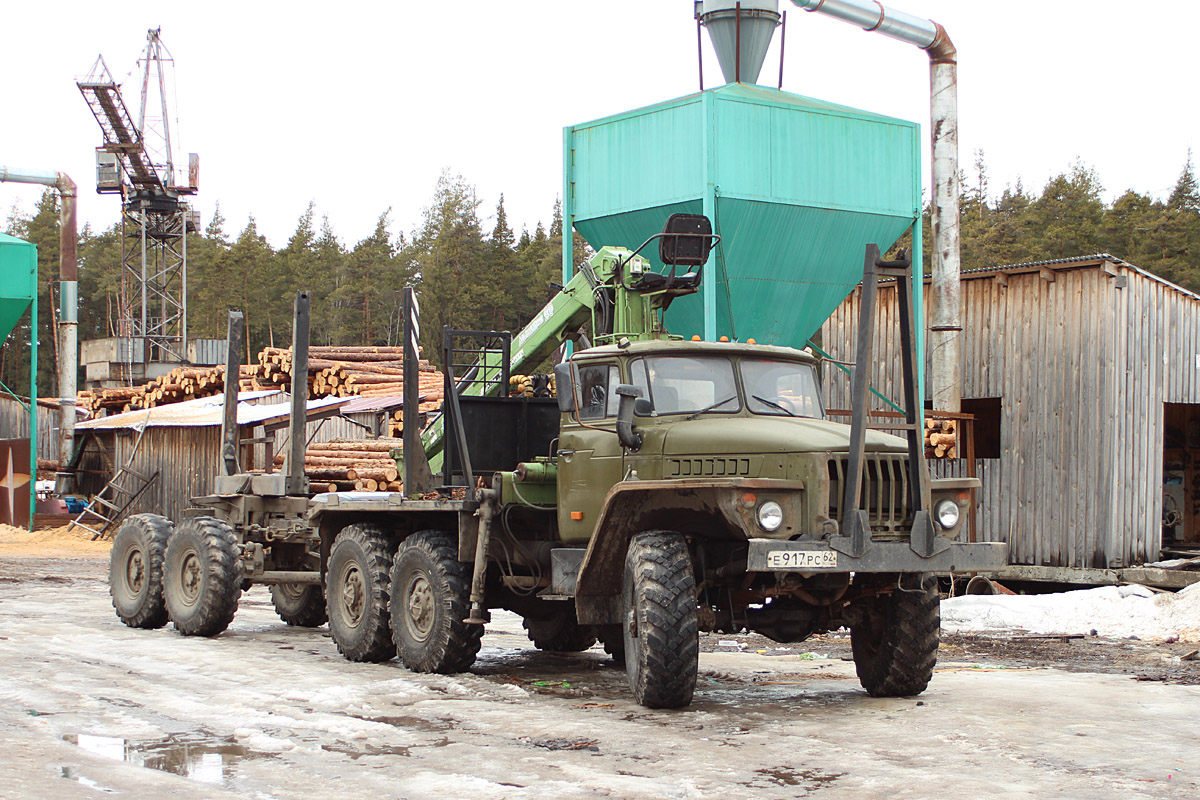 Рязанская область, № Е 917 РС 62 — Урал-4320 (общая модель)