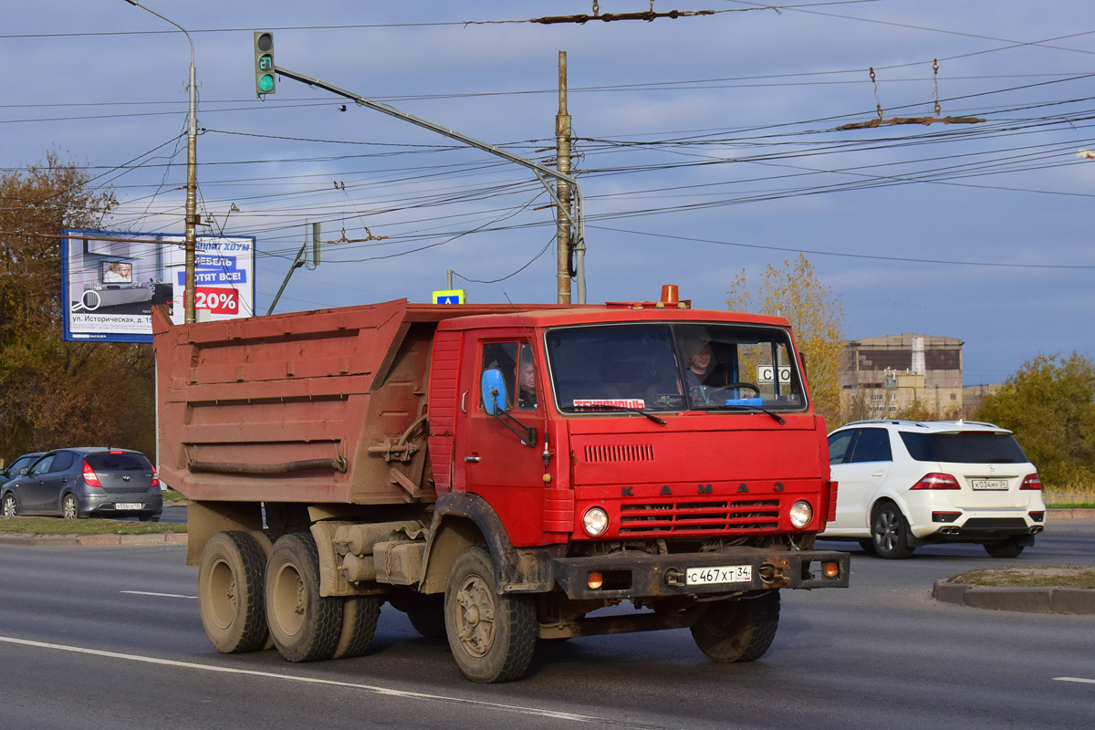 Волгоградская область, № С 467 ХТ 34 — КамАЗ-5410