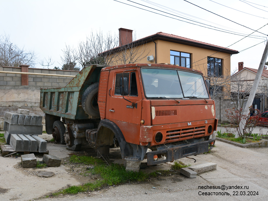 Севастополь, № (92) Б/Н 0040 — КамАЗ (общая модель)