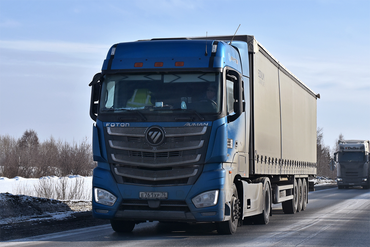 Ярославская область, № Е 761 ХР 76 — Foton Auman EST / EST-A (H5) BJ4189