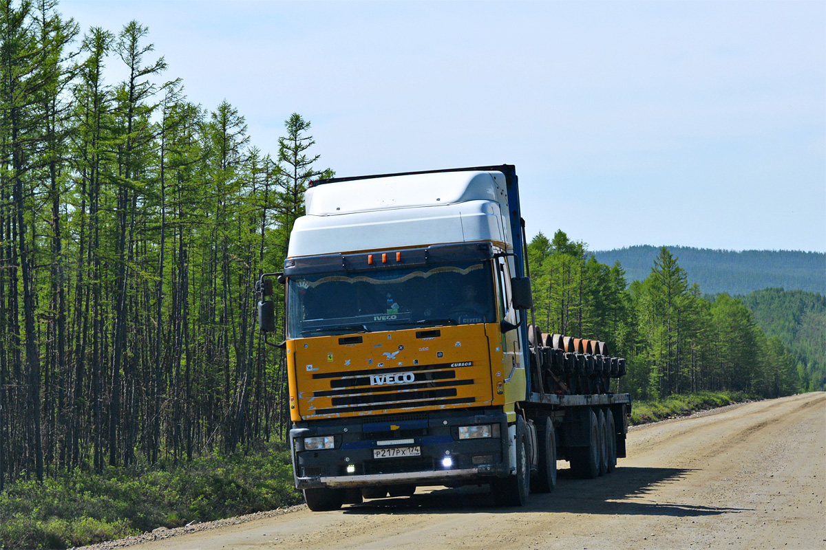 Приморский край, № Р 217 РХ 174 — IVECO EuroStar