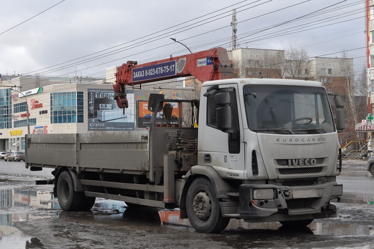 Омская область, № А 743 ОК 155 — IVECO EuroCargo ('2008)