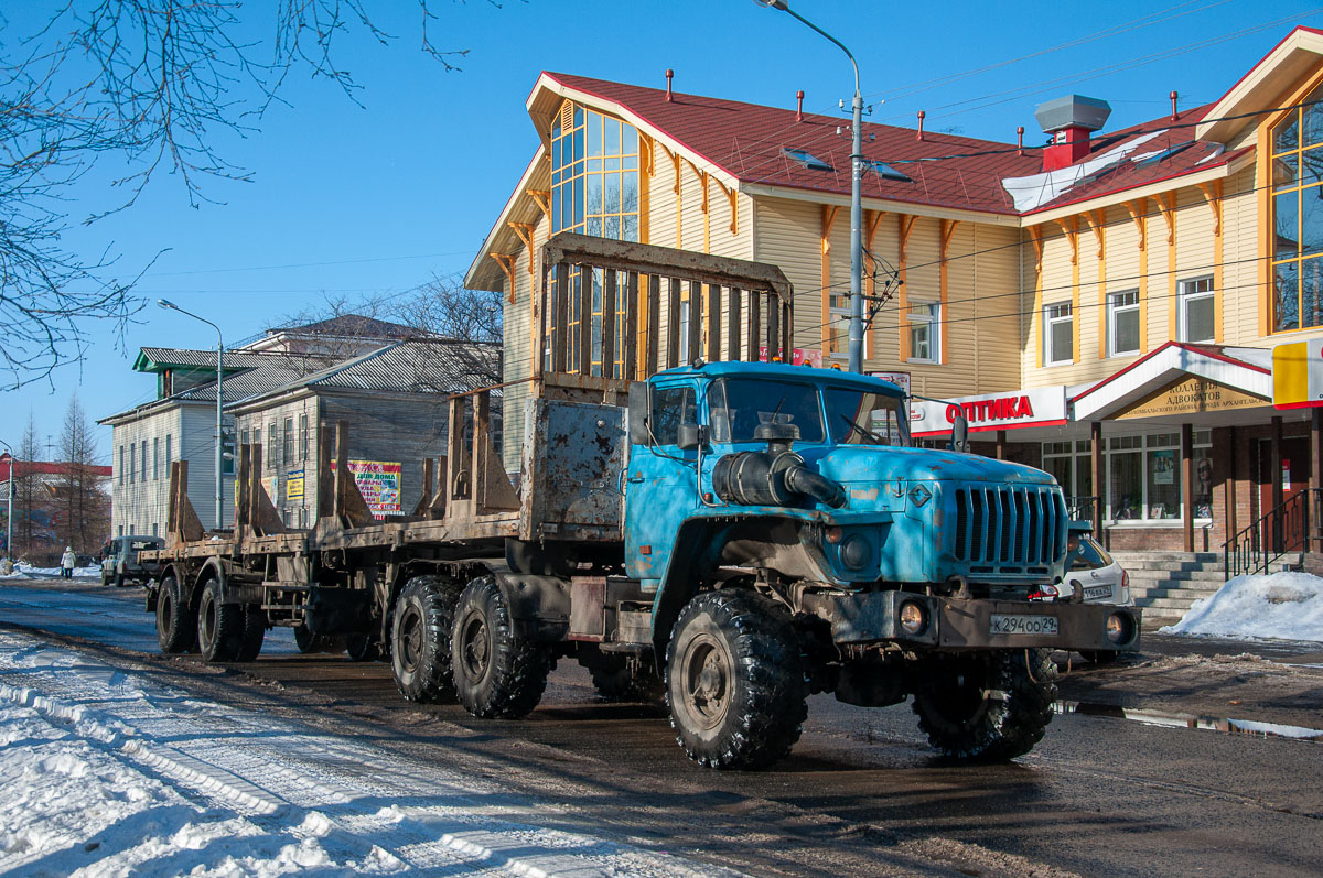 Архангельская область, № К 294 ОО 29 — Урал-44202-41