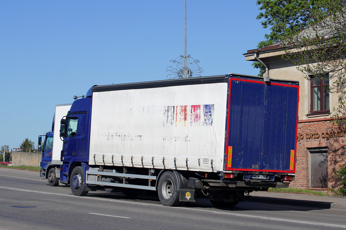 Литва, № MCV 650 — Mercedes-Benz Actros ('2003) 1832