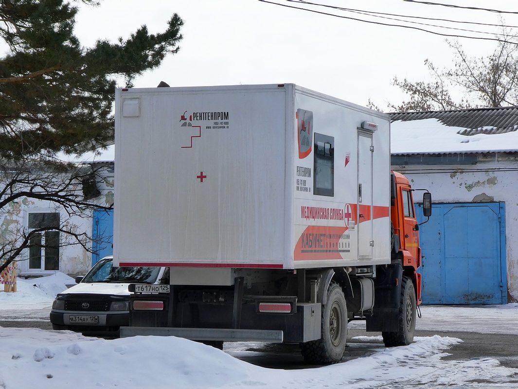 Приморский край, № Т 617 НО 125 — КамАЗ-43502-D5(66)