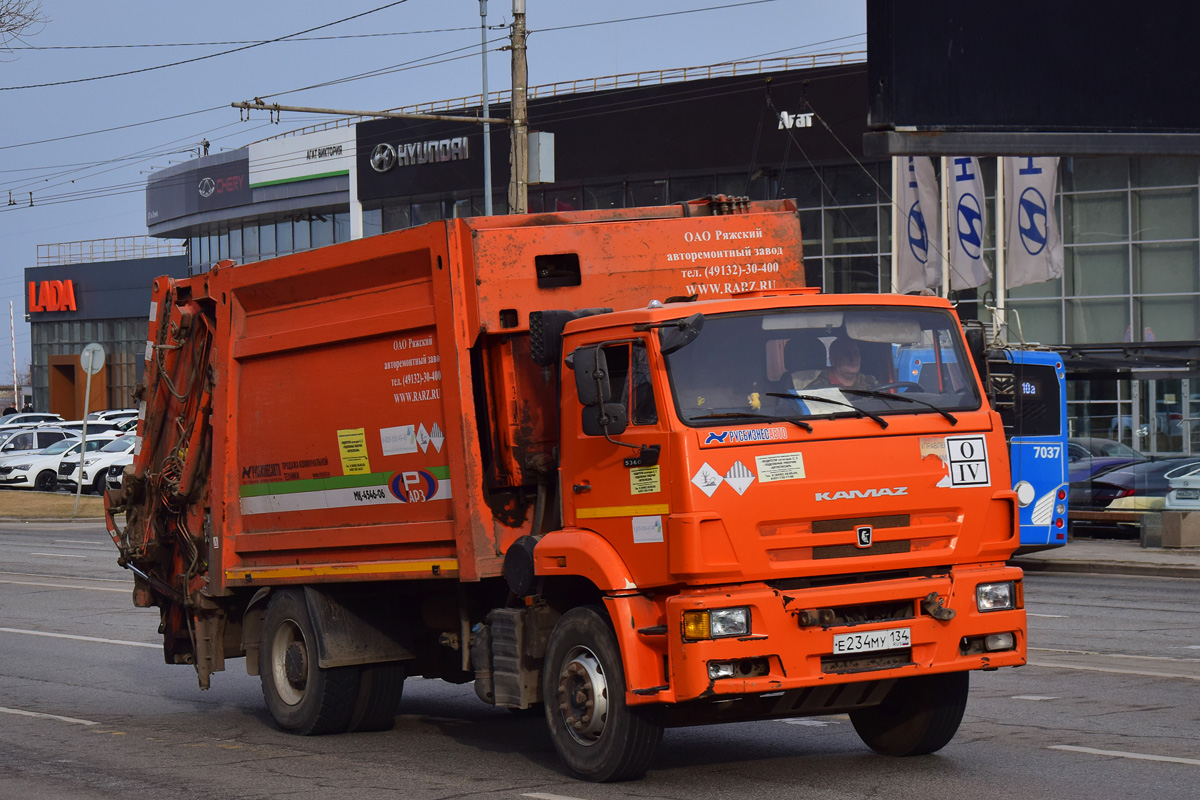 Волгоградская область, № Е 234 МУ 134 — КамАЗ-53605-A5(48)