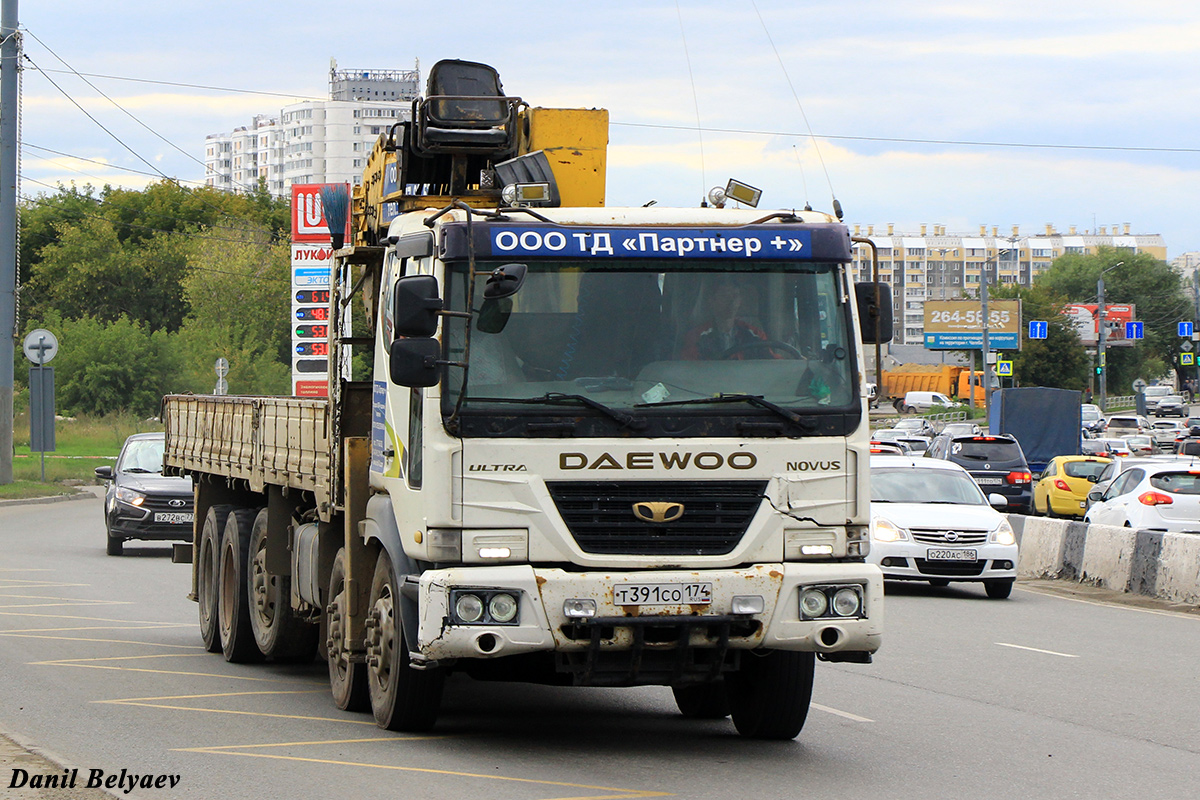 Челябинская область, № Т 391 СО 174 — Daewoo Novus