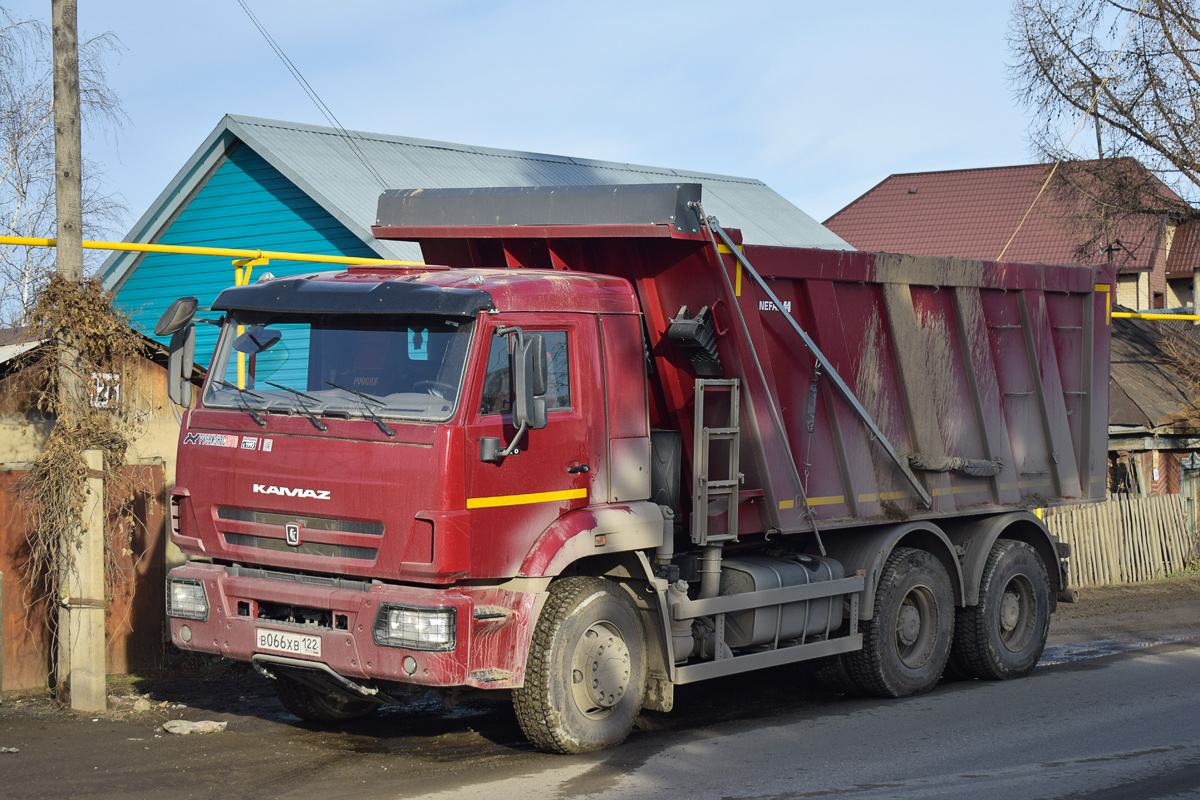 Алтайский край, № В 066 ХВ 122 — КамАЗ-6520-B5(49)