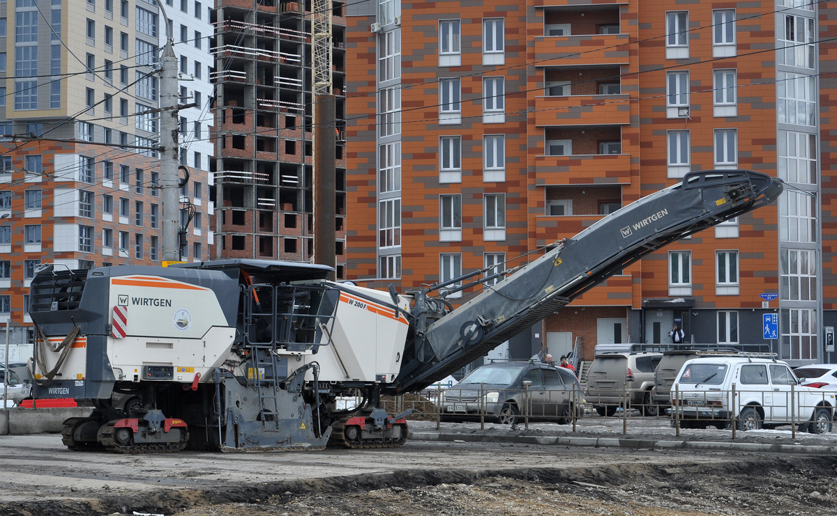 Омская область, № 9148 АВ 55 — Wirtgen W 200