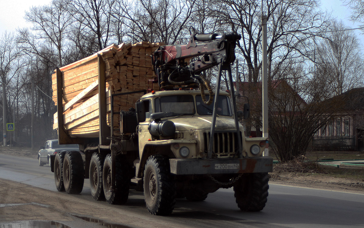 Рязанская область, № К 200 ВН 62 — Урал-4320-10