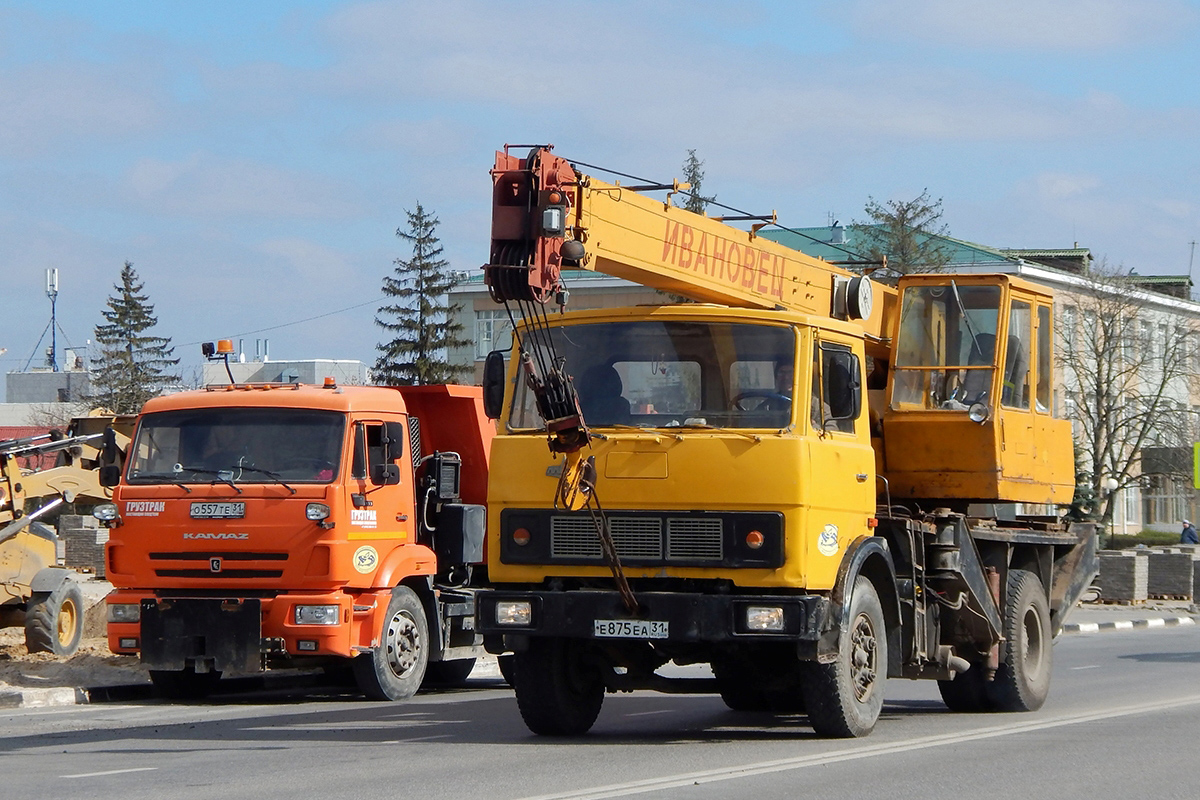 Белгородская область, № Е 875 ЕА 31 — МАЗ-5337 [533700]