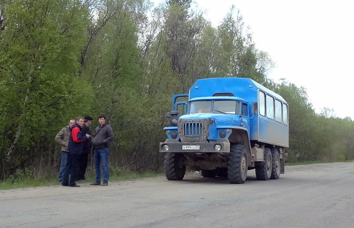 Архангельская область, № К 999 СО 29 — Урал-32551-41