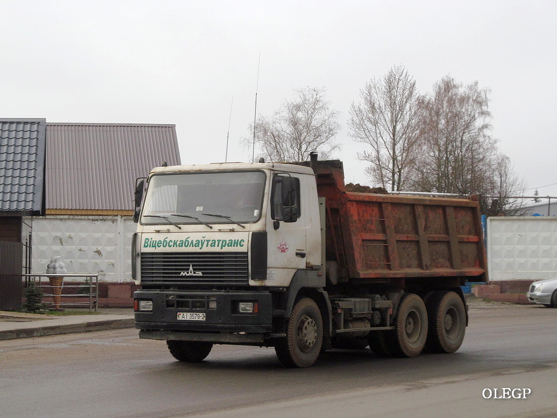 Витебская область, № АІ 3579-2 — МАЗ-6501 (общая модель)