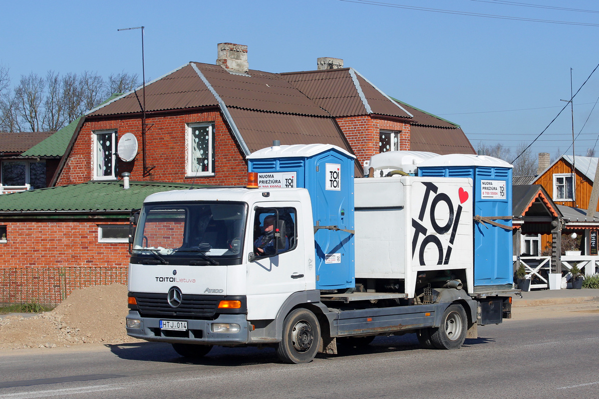 Литва, № HTJ 014 — Mercedes-Benz Atego 818