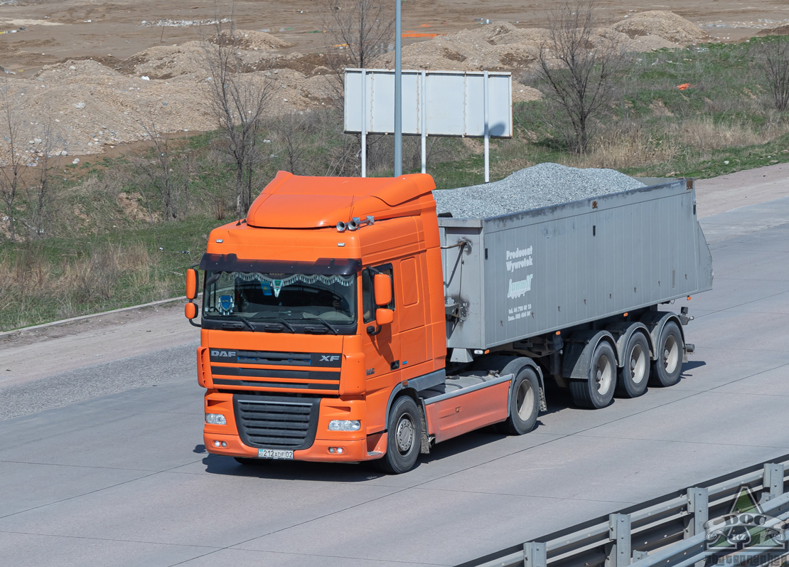 Алматы, № 212 ADF 02 — DAF XF105 FT