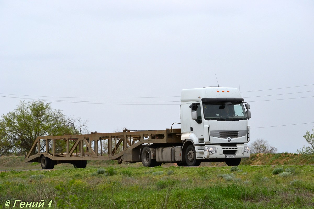 Ульяновская область, № М 100 ЕВ 73 — Renault Premium ('2006) [X9P]