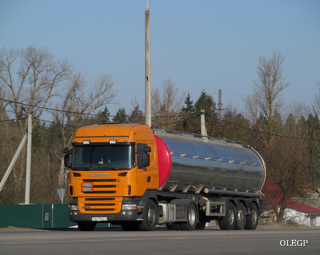 Гомельская область, № АН 7832-3 — Scania ('2004) R420