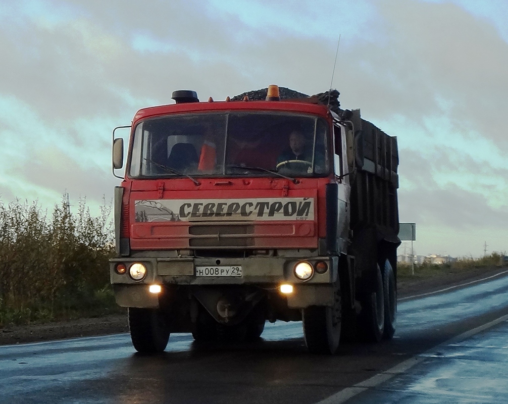 Архангельская область, № Н 008 РУ 29 — Tatra 815 S1