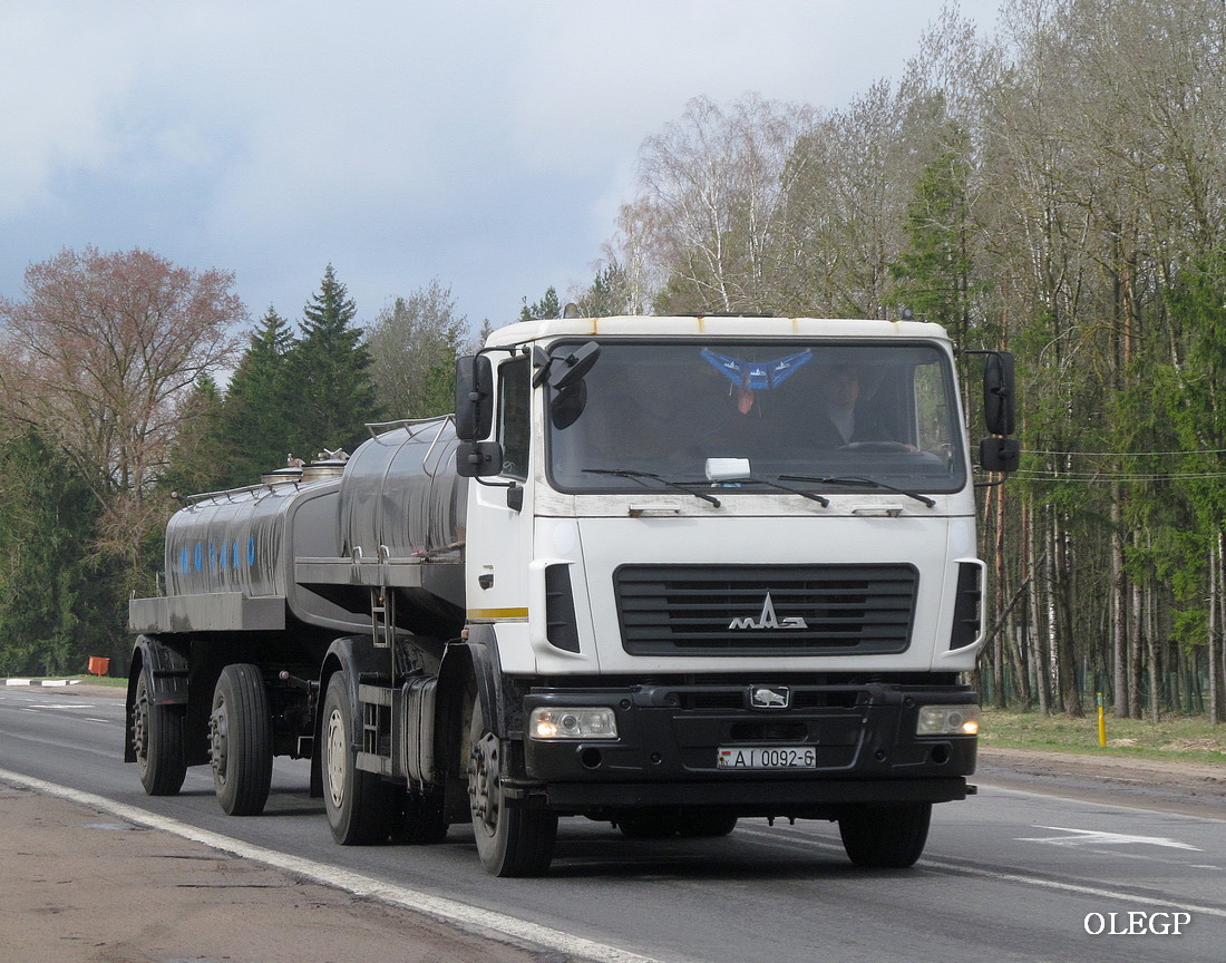 Могилёвская область, № АІ 0092-6 — МАЗ-5340 (общая модель)