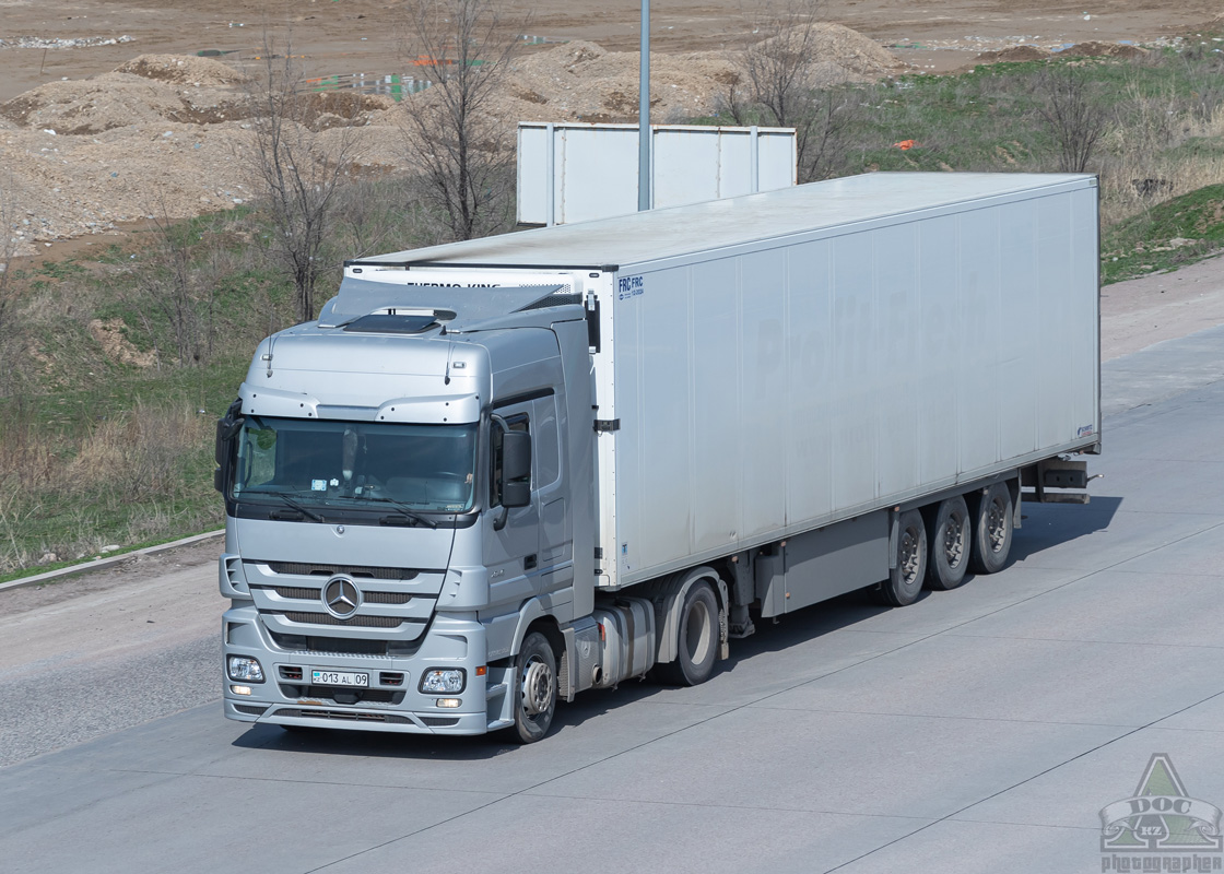 Карагандинская область, № 013 AL 09 — Mercedes-Benz Actros ('2009) 1848