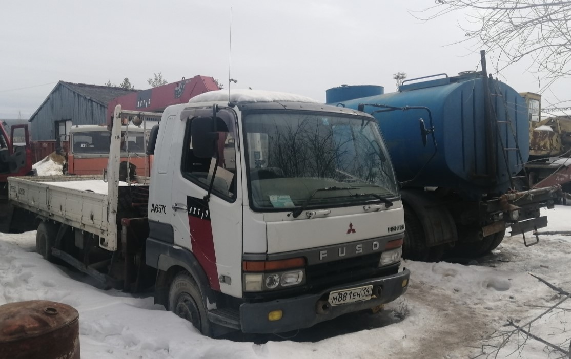 Саха (Якутия), № М 881 ЕН 14 — Mitsubishi Fuso Fighter